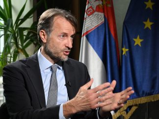 Šef Delegacije Evropske unije u Srbiji, ambasador Andreas fon Bekerat