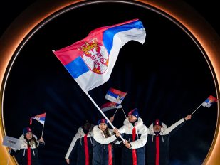 Zimske olimpijske igre, tim Srbije na defileu otvaranja