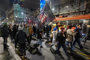 Protest u Beogradu