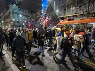 Protest u Beogradu