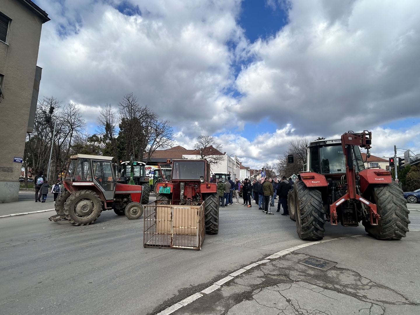 Blokada poljoprivrednici