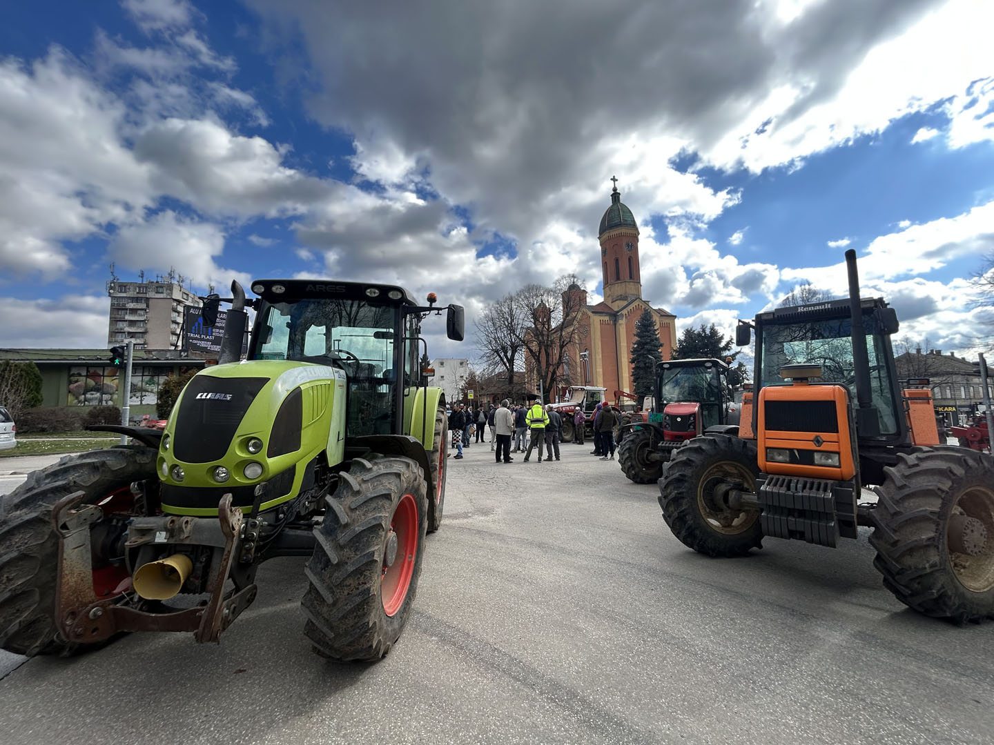 Blokada poljoprivrednici