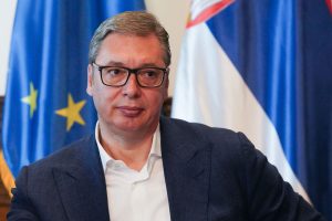 Predsednik Srbije Aleksandar Vučić, portret