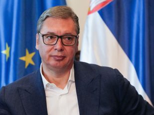Predsednik Srbije Aleksandar Vučić, portret