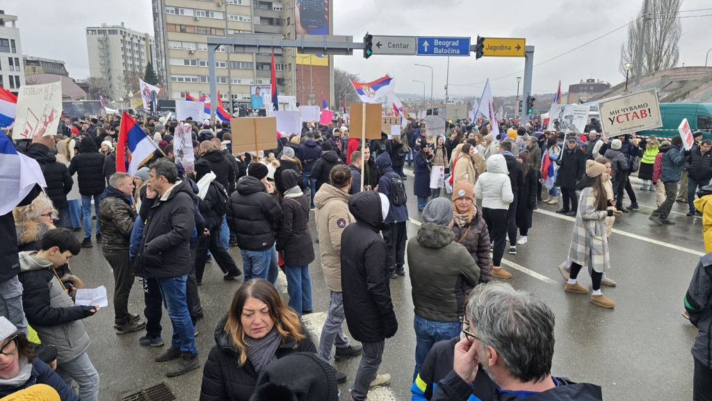 Protest u Kragujevcu