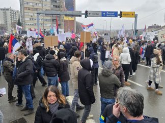 Protest u Kragujevcu