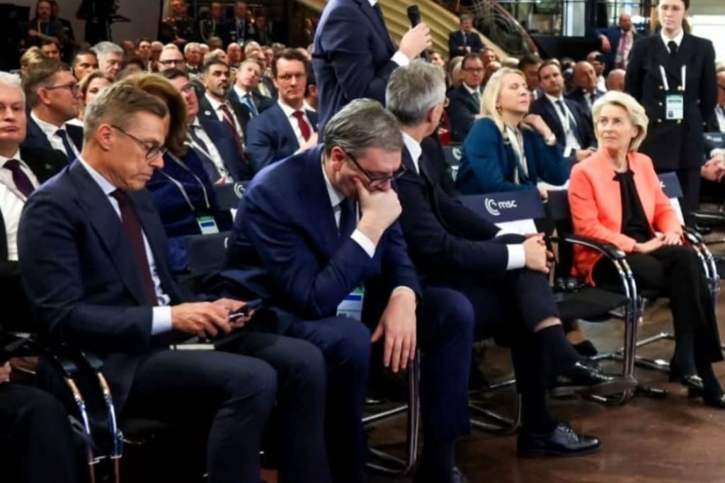 Aleksandar Vučić na Minhenskoj konferenciji o bezbednosti