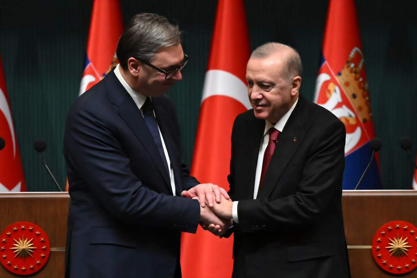 Aleksandar Vučić i Redžep Tajip Erdogan