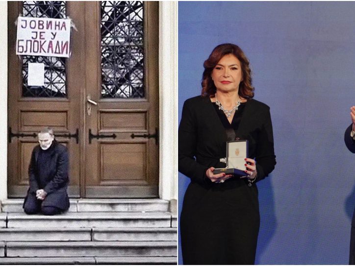 Direktor Jovine gimnazije, Danka Nešović, Aleksandar Vučić