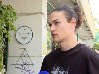 Jovan Nenadić, vlasnik izgorele cvećare Imela