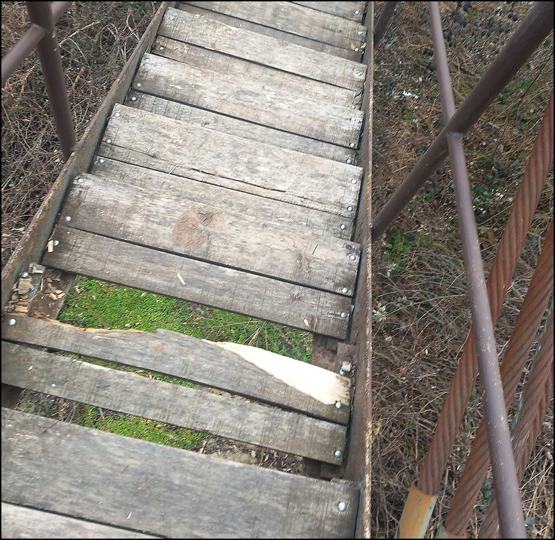 Viseći most u Ovčar Banji