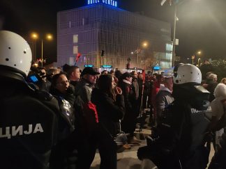 Studenti na ulicama Novog Sada