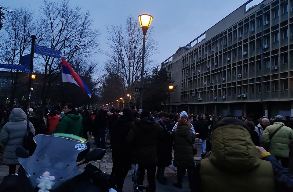 Studenti na ulicama Novog Sada