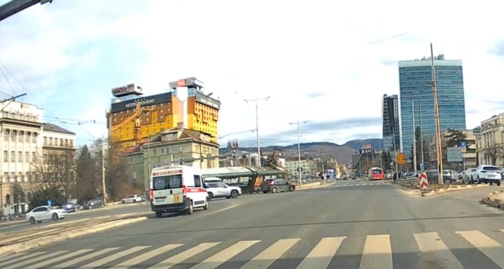 Iskliznuće tramvaja u Sarajevu