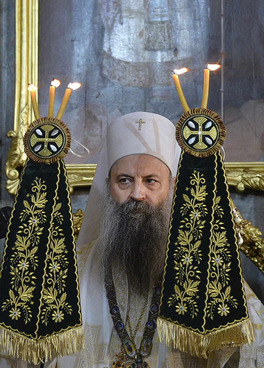 Patrijarh Porfirije pozvao na ljubav i prema onima koji nas ne razumeju