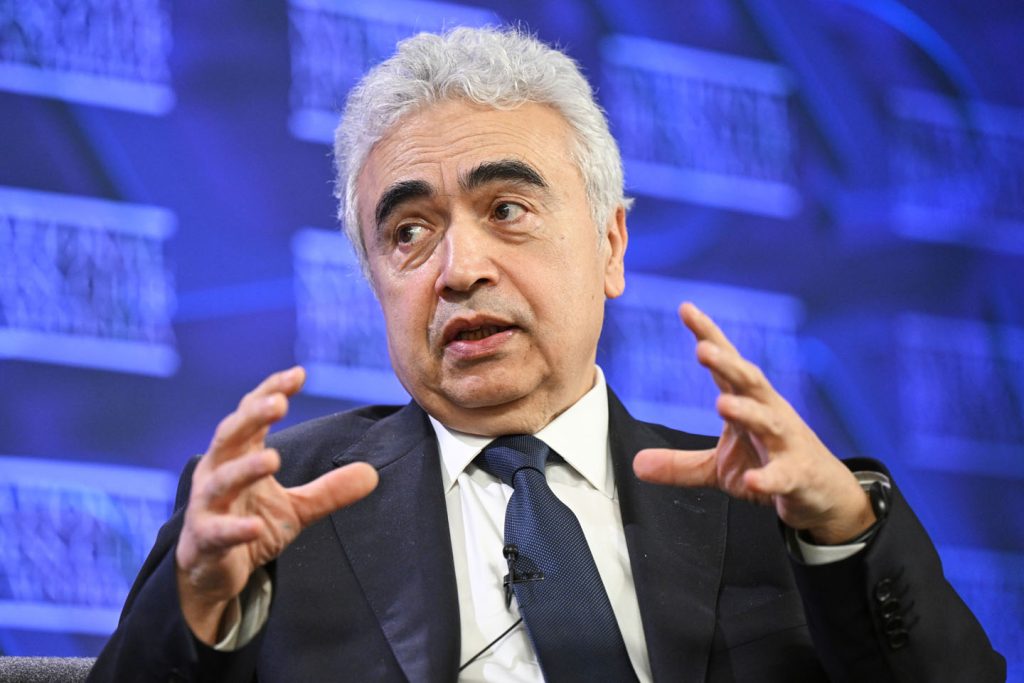 šef Međunarodne agencije za energiju (IEA) Fatih Birol sa uzrujano ppodignutim rukama