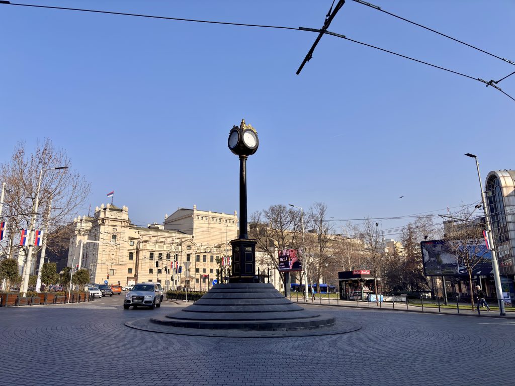 Beogradski sat na Trgu republike, kvar mehanizma