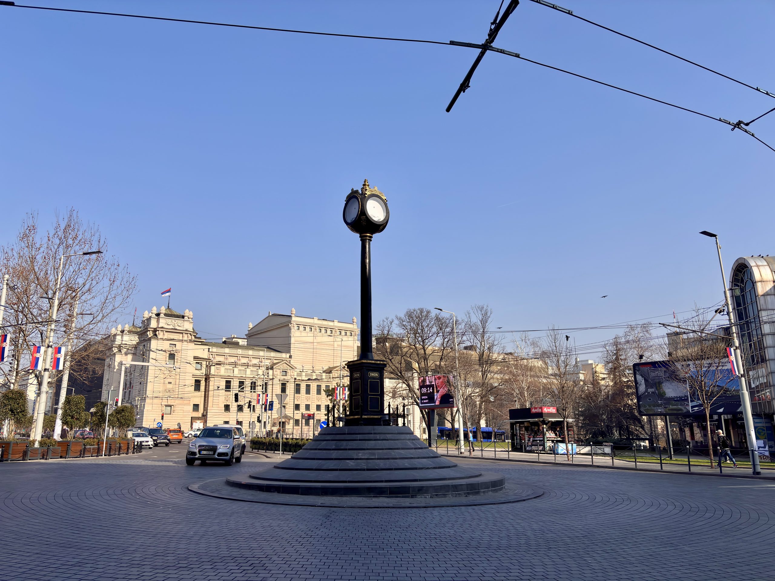 Beogradski sat na Trgu republike, kvar mehanizma