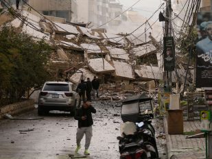 Posledice izraelskog bombardovanja u Bejrutu