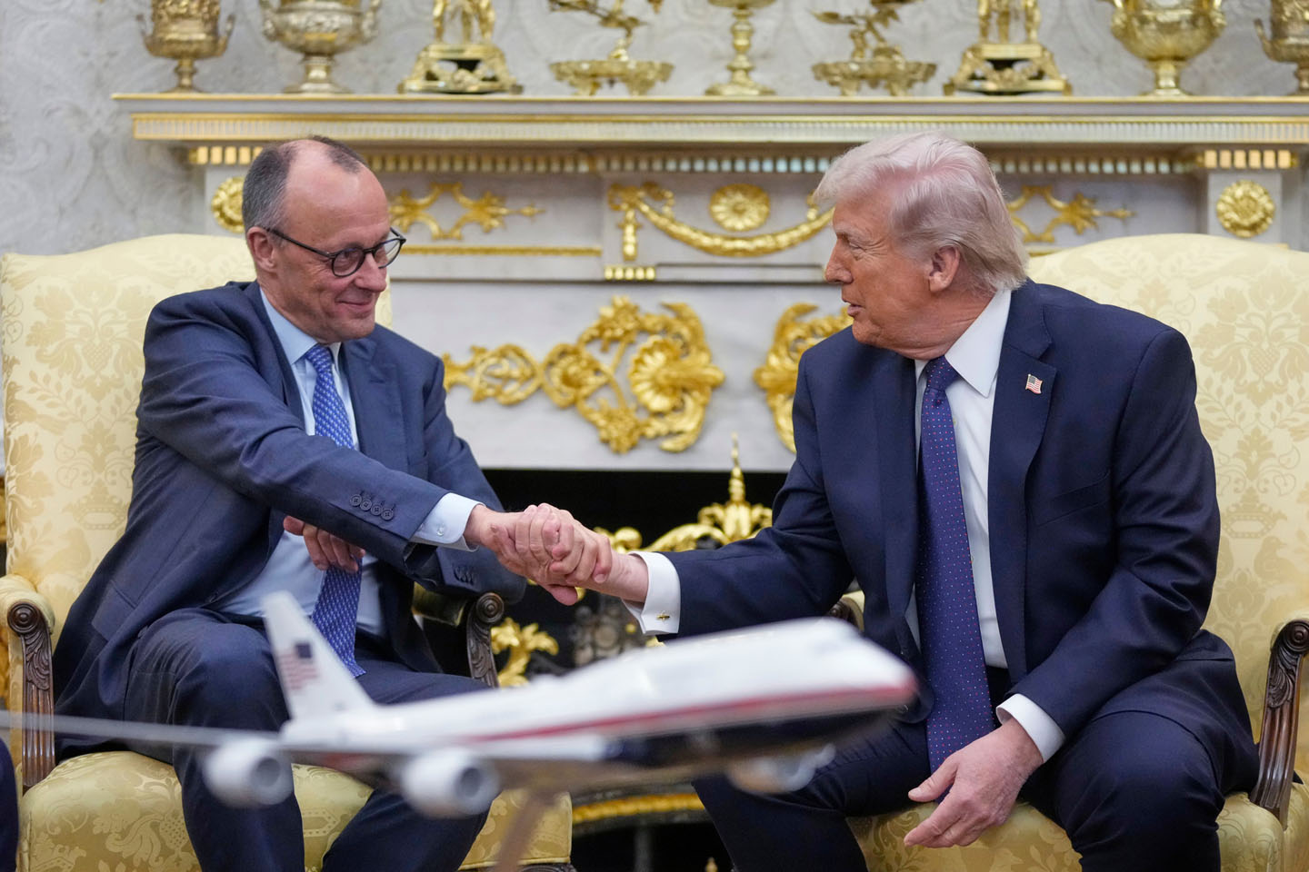 Razgovor Trampa i Merca