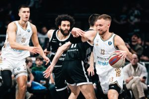 Detalj sa meča Partizan - Dubai