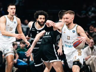 Detalj sa meča Partizan - Dubai