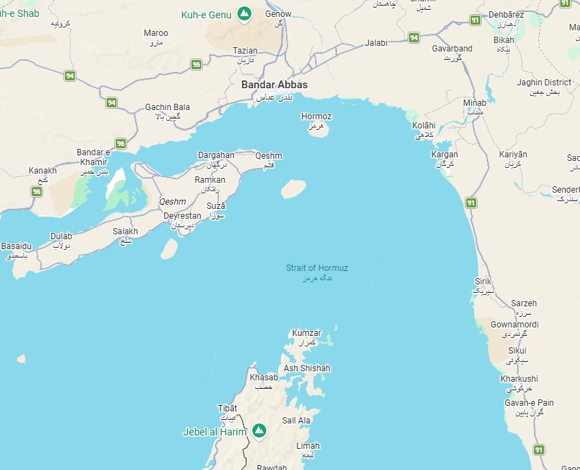 Prolaz kroz Ormuski moreuz