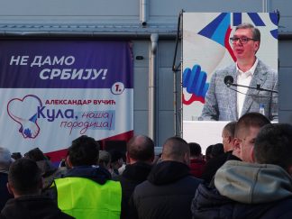 Predsednik Srbije Aleksandar Vučić u Kuli