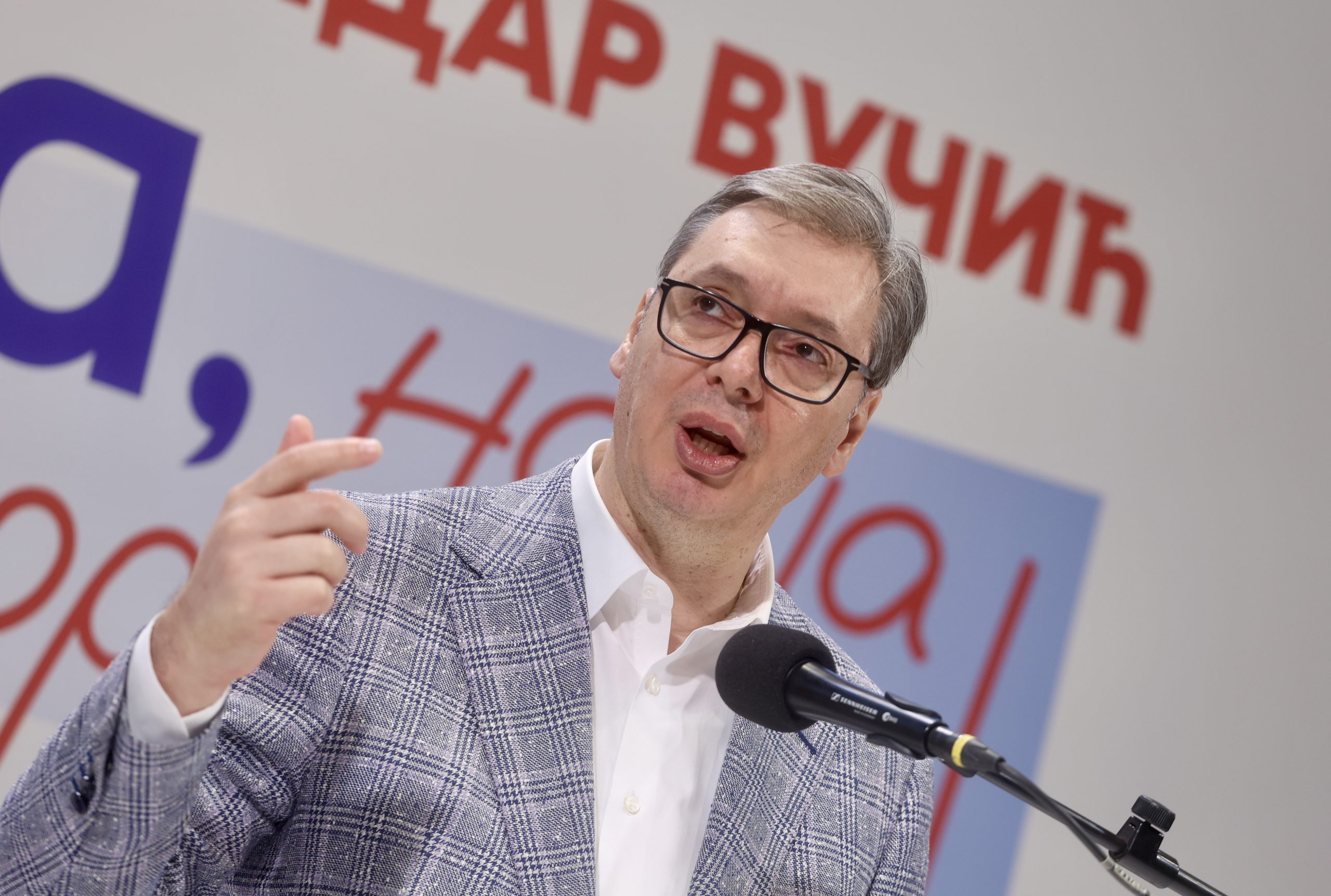 Predsednik Srbije Aleksandar Vučić u Kuli