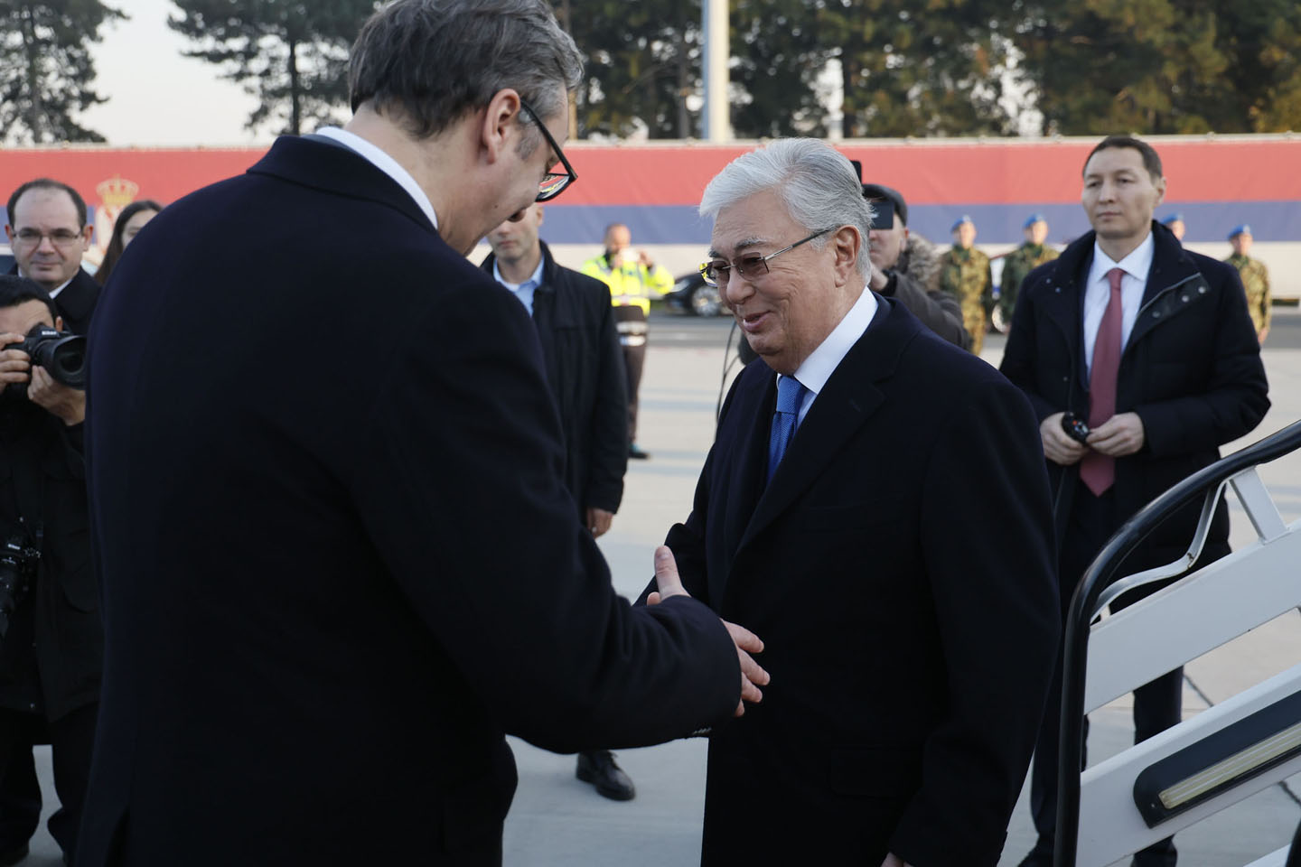 Kasim Zomart Tokajev i Aleksandar Vučić