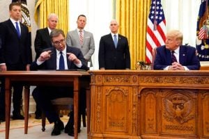 Vučić zahvalio Trampu što ga je pomenuo