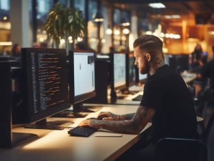 Kancelarija sa kompjuterima