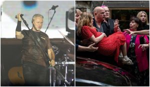 Tomspon, scena iz filma Svadba, kolaž