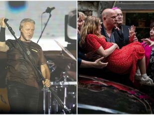 Tomspon, scena iz filma Svadba, kolaž