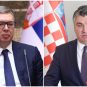 Kolaž, Aleksandar Vučić, Zoran Milanović