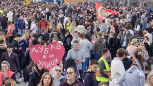BLOG Veliki studentski protest u Kraljevu: „Sve se vidi na Vidovdan“
