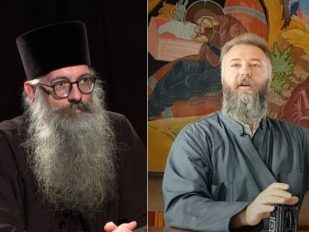 Sveštenici Stefan Jančić i Predrag Popović
