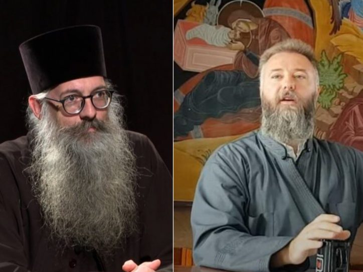 Sveštenici Stefan Jančić i Predrag Popović