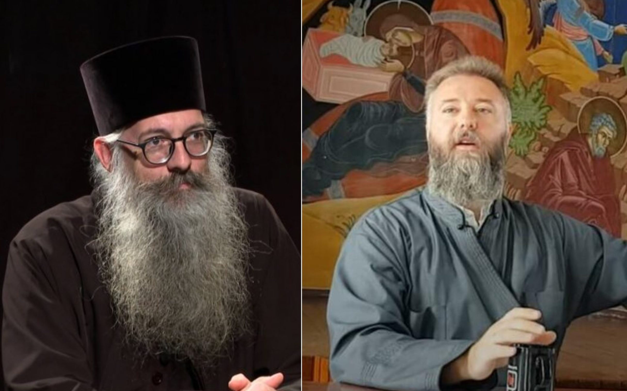 Sveštenici Stefan Jančić i Predrag Popović