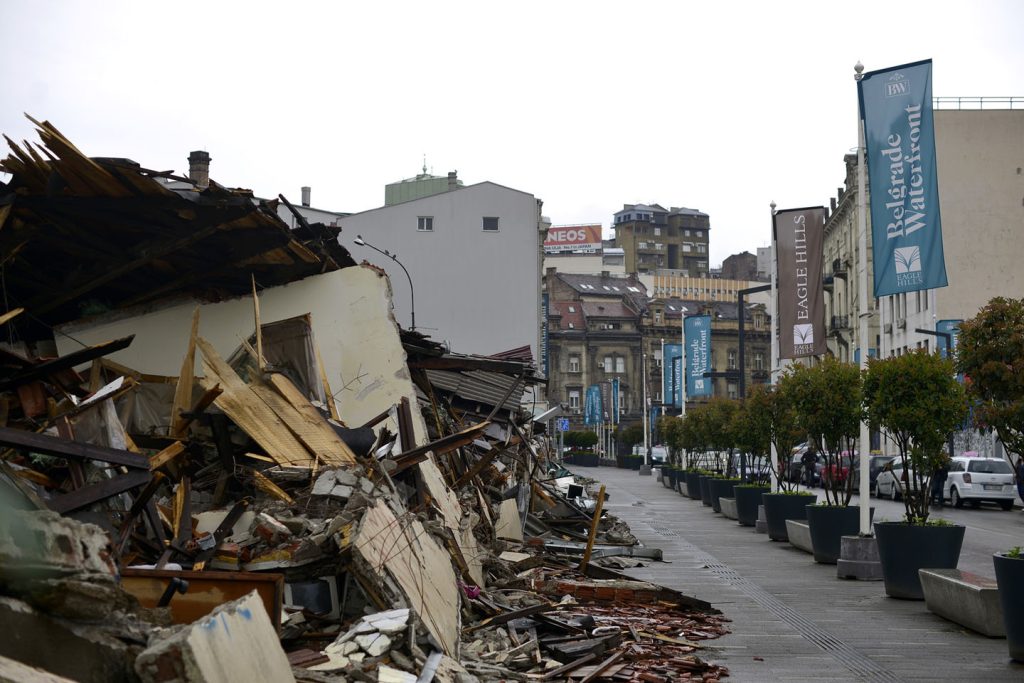 Slučaj rušenja objekata u Savamali