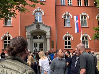 Niš, suđenje studentu
