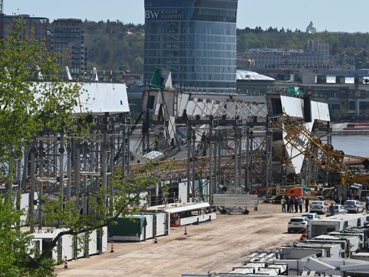 Pao kran kod Brankovog mosta