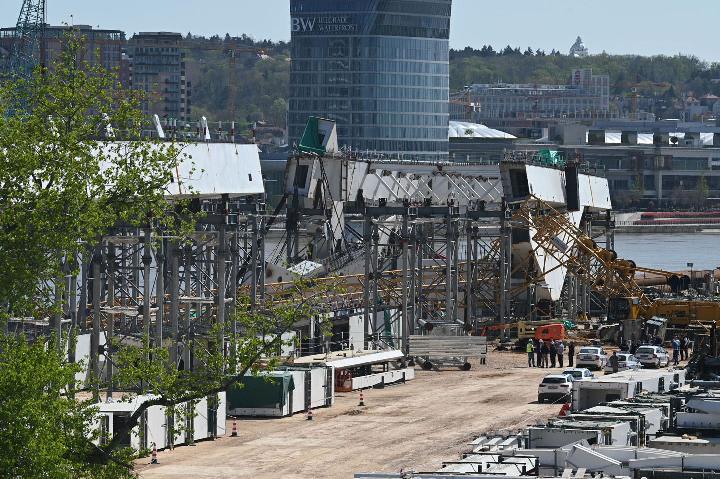 Pao kran kod Brankovog mosta