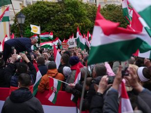 Predizborni miting, Mađarska