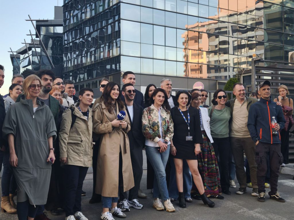 Protest, N1, novinari