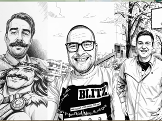 Državni posao, glumci, kolaž