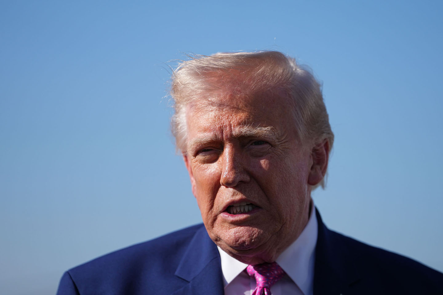 Donald Tramp, portret