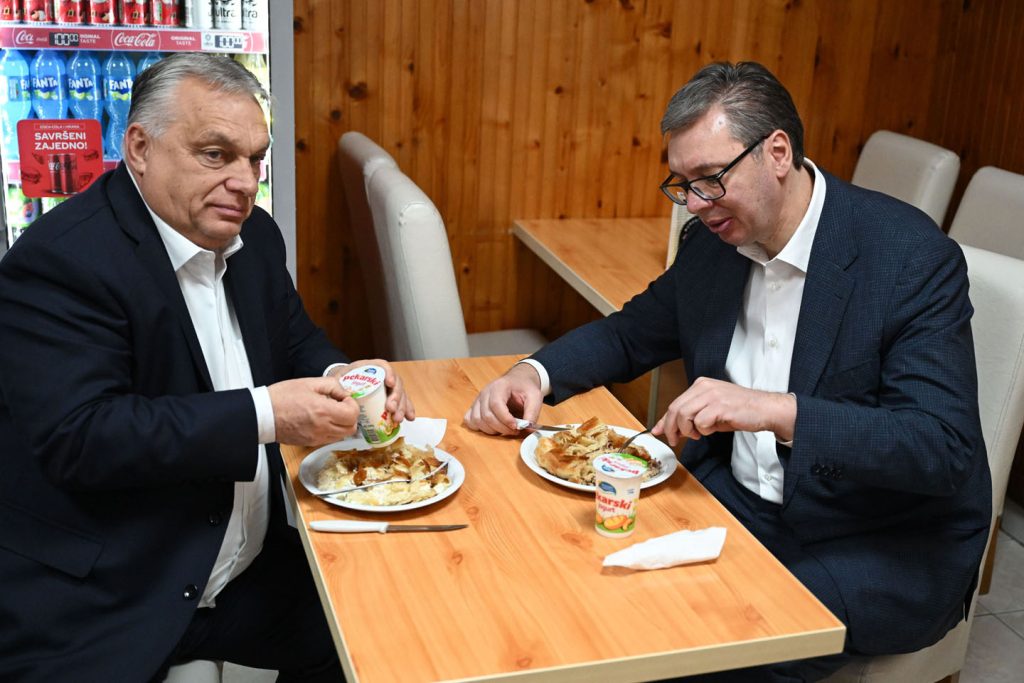 Viktor Orban I Aleksandar Vučić doručkuju u Subotici