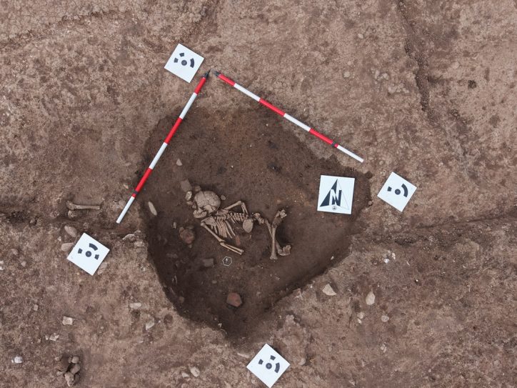 Skelet star 8.000 godina, arheologija