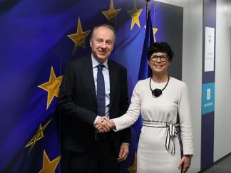 Vladan Đokić i Marta Kos